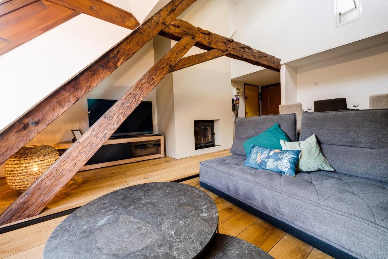 Le Septqatre - Grand Triplex Au Coeur De La Vieille Ville Annecy Buitenkant foto